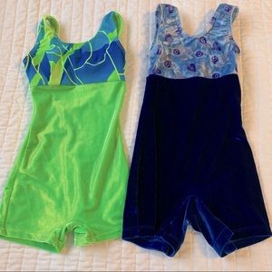 Gymnastics leotards